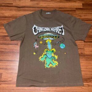 Chinatown Market x Grateful Dead Space Bears Graphic Tee - Brown/Mushroom